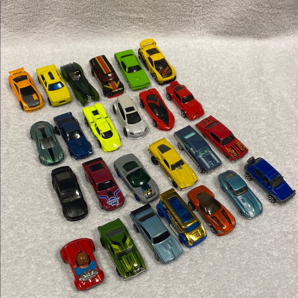 Hotwheels matchbox Die-Cast Toy Cars lot of 25